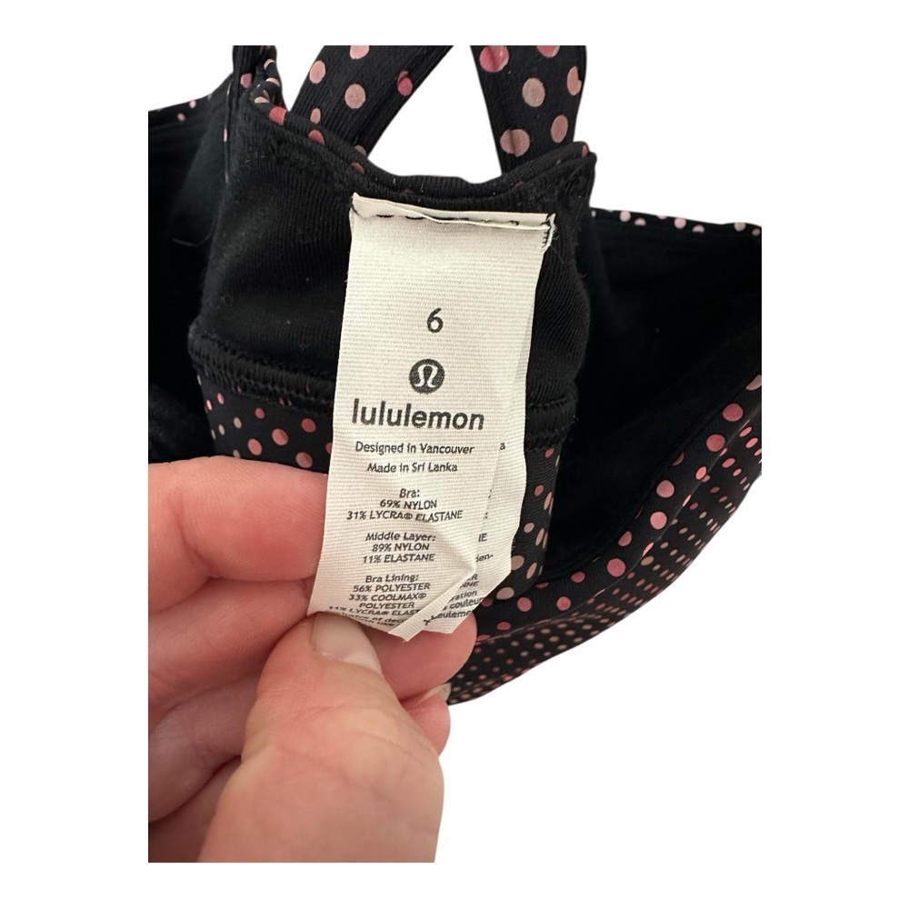 Lululemon Energy Bra Reflective *SeaWheeze - Picture 5 of 6